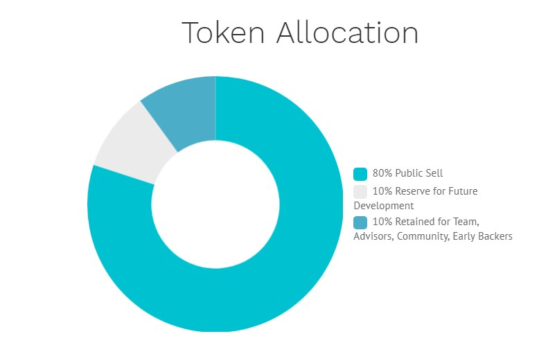 Issue your token. Token allocation